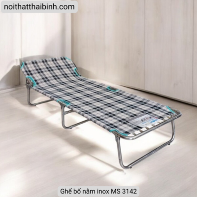 Alternative view of Ghế bố nằm inox MS 3142 | Thương hiệu THÀNH CÔNG Chính Hãng