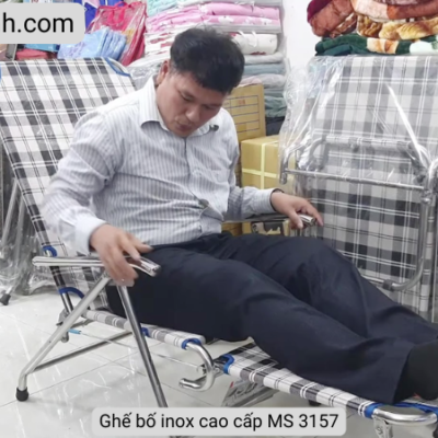 Alternative view of Ghế bố inox cao cấp MS 3157 | Thương Hiệu THÀNH CÔNG Chính Hãng