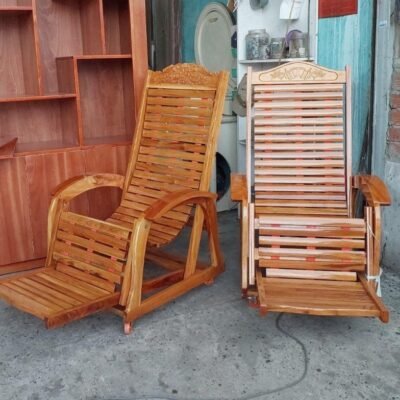 Ghế gỗ thư giãn gỗ căm xe | MS 3482