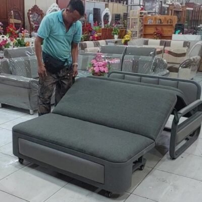 Ghế sofa kéo ra thành giường thông minh | kích thước 1m4 MS 3487