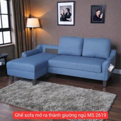 Ghế sofa mở ra thành giường ngủ MS 2619