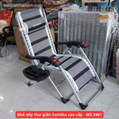 Ghế xếp thư giãn Sumika cao cấp chính hãng