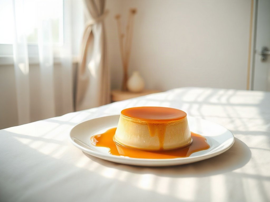 Bánh flan caramel mềm mịn