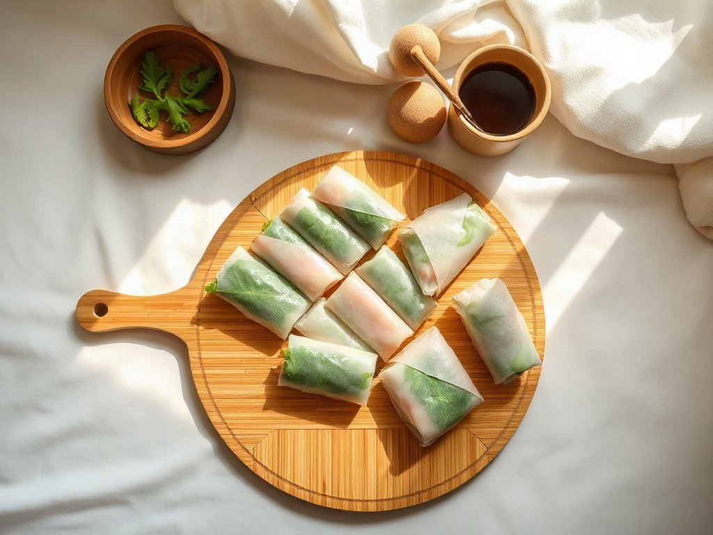 Cách gói nem chay không bị bục