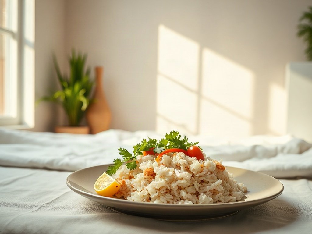 Cơm gà xối mỡ thơm ngon
