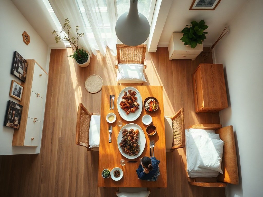 Đồ nướng phục vụ trong phòng ăn hiện đại