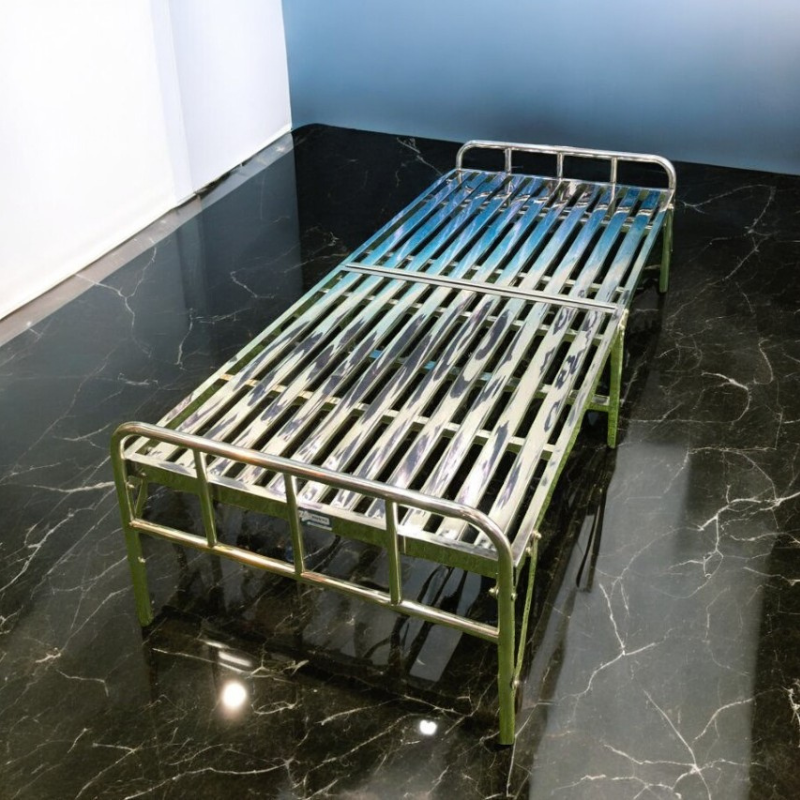Giường xếp inox | Kích thước 0m8 MS 3208 - Ảnh 5