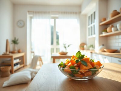 Gỏi đu đủ chay giòn ngon