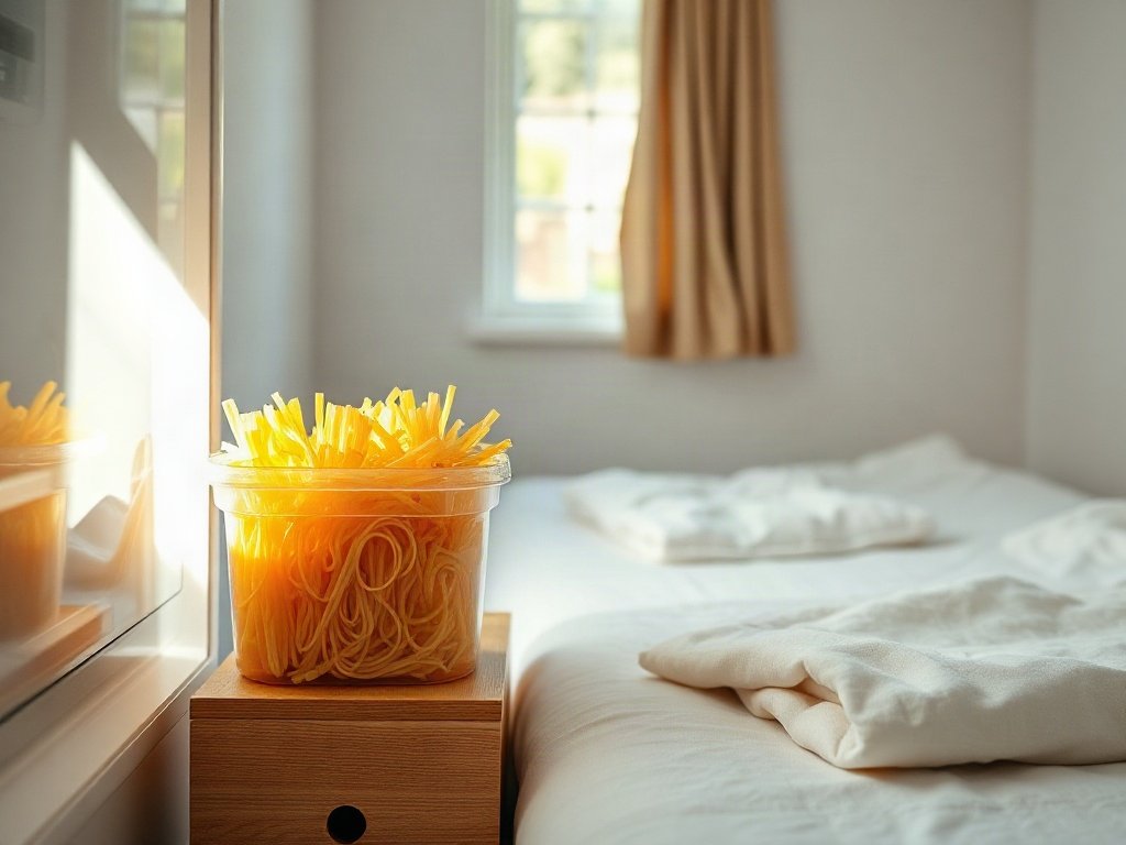 Mì xào giòn bảo quản trong tủ lạnh
