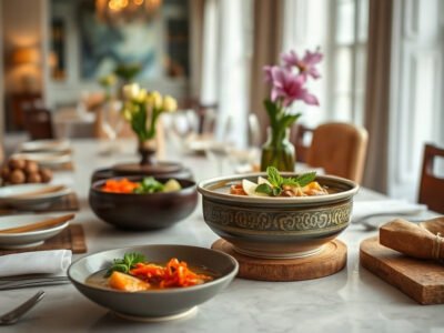 Món gà tiềm thuốc bắc hạt sen thơm ngon