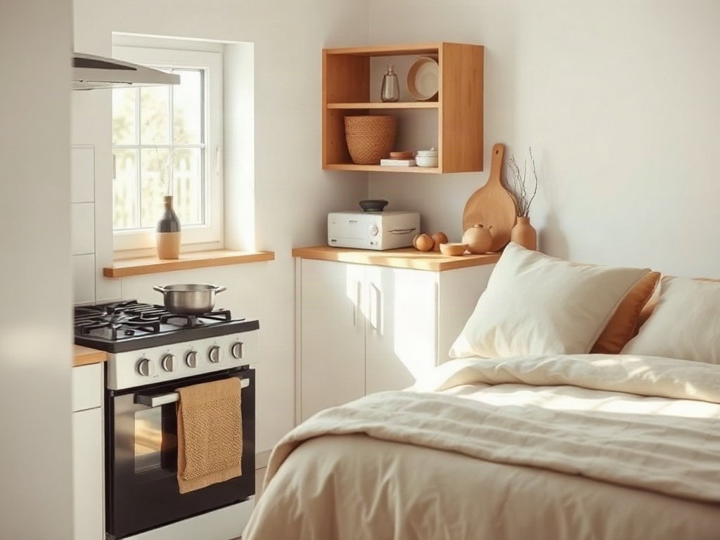 Nấu cháo yến mạch trên bếp