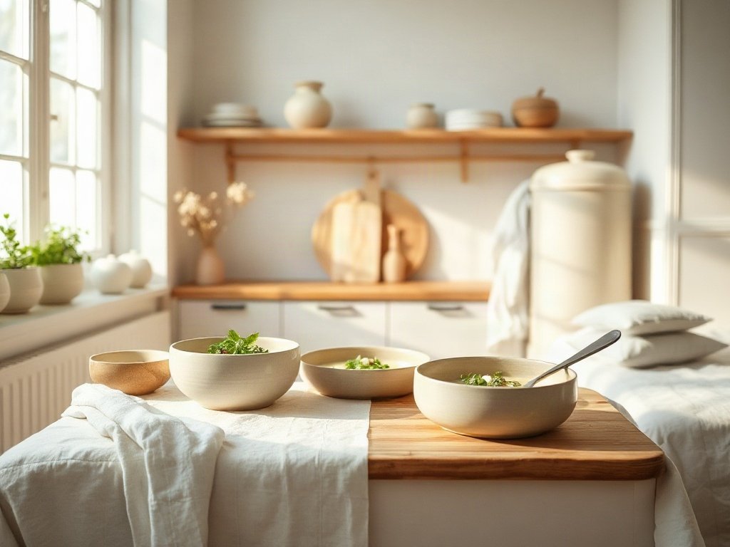 Quá trình nấu canh bí đao từng bước trong bếp