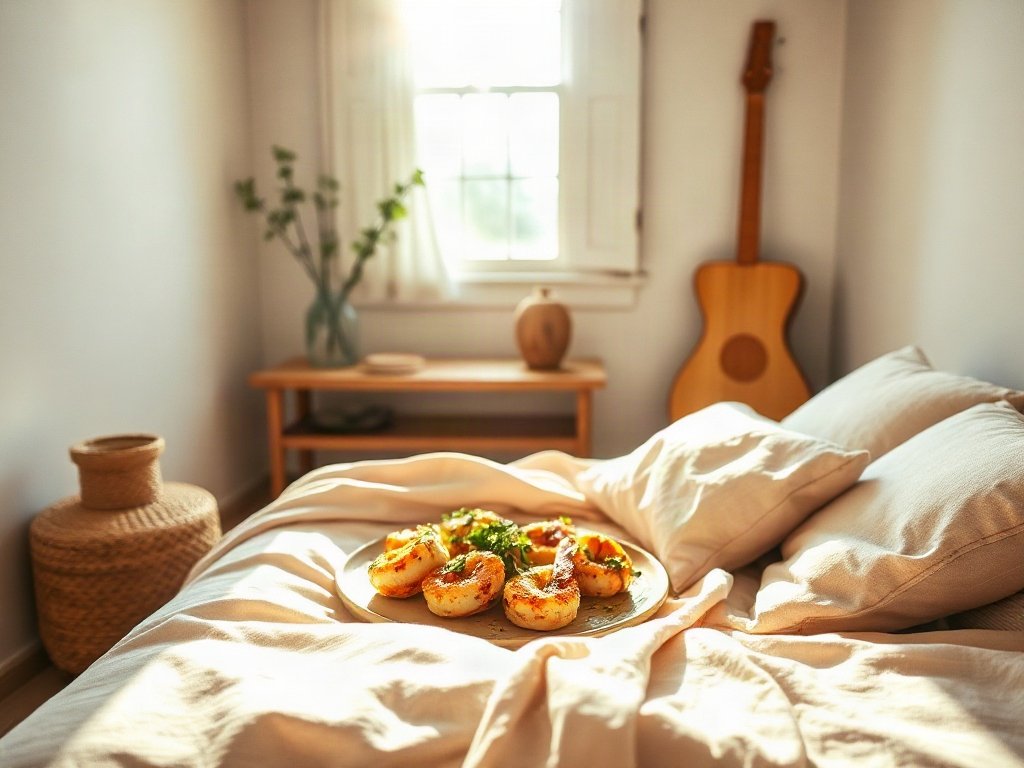 Tôm áp chảo sốt chanh dây