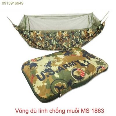 Võng dù lính chống muỗi MS 1863 | GIAO HỎA TỐC TPHCM